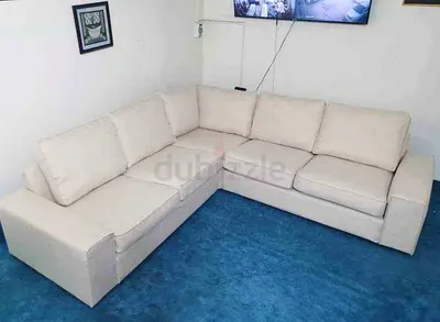 Selling in excellent Condition IKEA Kivik Corner Shape Sofa Beige