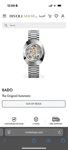 RADO The Original Automatic gents Watch