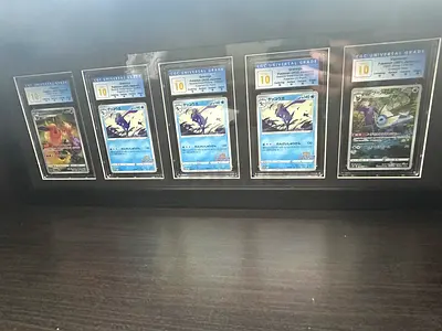 CGC Perfect 10 Pokémon Slab Bundle – Greninja / Eeveelutions (JP)