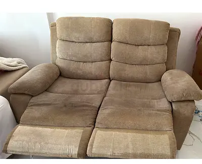Comfortable Two-Seater Recliner Sofa