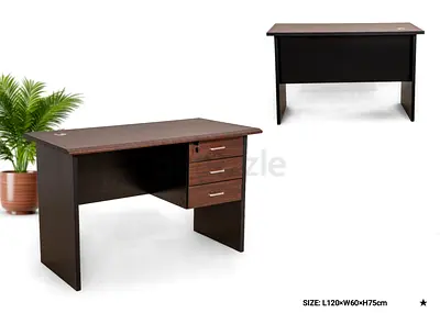 Stylish Wooden Study Table with Storage