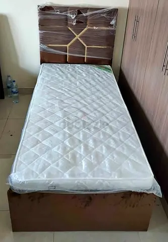 Single Bed Frame with Mattress for Sale