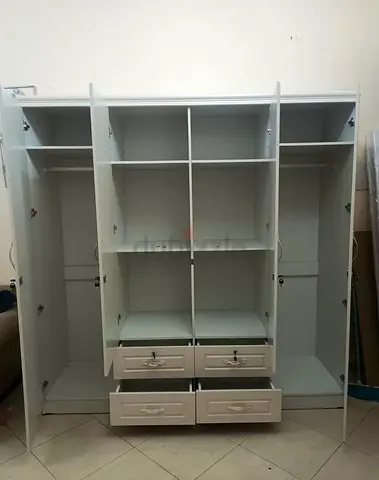 Modern White Wardrobe with Ample Storage