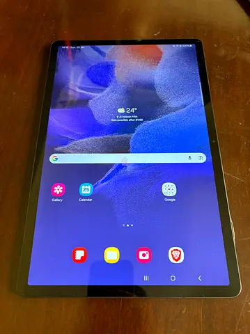 Samsung Galaxy Tab S7 FE 64GB LTE Mystic Black – Brand New – AED 2,000