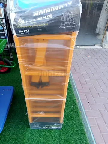 Sturdy Aluminum Step Ladder for Home and Office folding ladder 4 meter-4*3