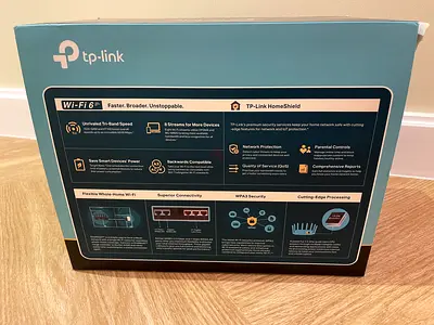 TP-Link Wi-Fi 6 Router - Faster and More Reliable Connection