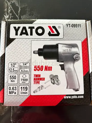 Yato pneumatic 1/2” impact driver