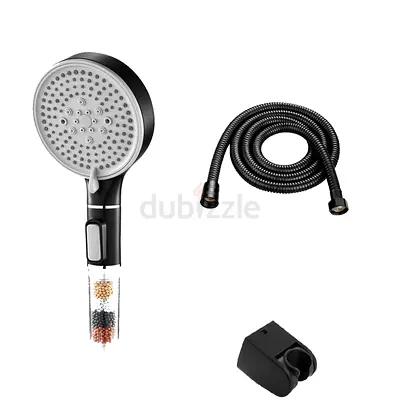 High-Quality Filtered Shower Head Set with Stainless Steel Flexible Hose and Holder