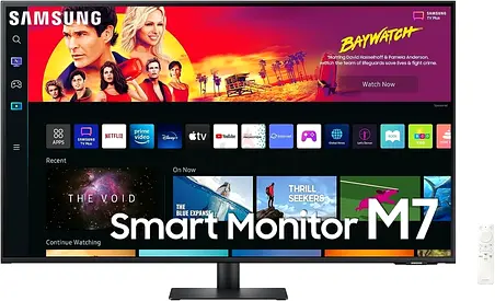 SAMSUNG 43 inch 4k UHD Smart Monitors USB-C | Wifi, Bluetooth, Smart TV, Speaker and Voice Remote