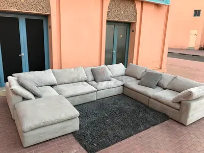 Premium Quality Pan Home pianca feather filled Modular Living room Sofa