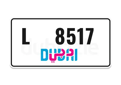 Dubai Plate (( L 8 5 1 7 ))