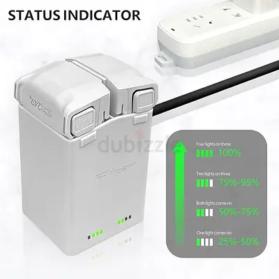 FPVtosky Battery Charger for DJI Mini 5 Pro/4 Pro/3/3 Pro (Battery Not Included)