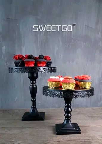 Black elegant Cake Stand