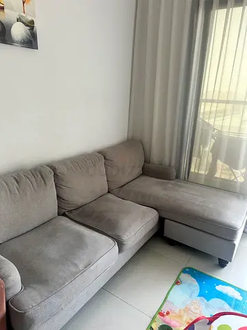 Comfortable Grey Sofa for Sale