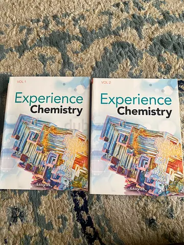 Vol 1, Vol 2 experience chemistry books
