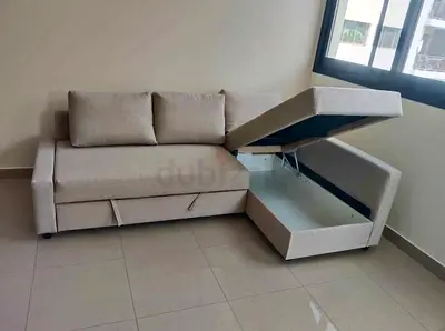 Stylish and Functional Sofa Bed with Storage