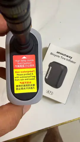 Compact Bicycle Tire Inflator for Effortless Repairs