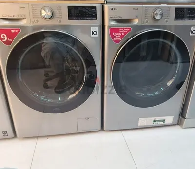 LG latest model Direct drive 9 kg washer  9 kg dryer separate set freestanding