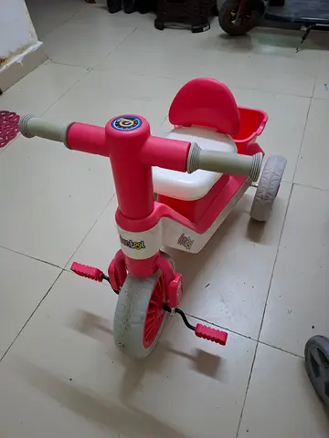 Cute Pink Tricycle for Kids