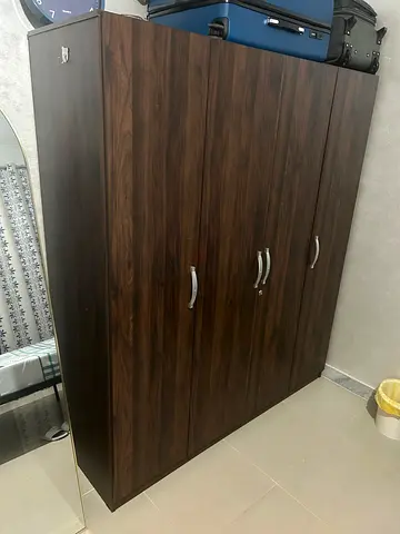 Stylish Wooden Wardrobe with Ample Storage