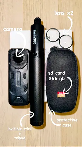 Insta360 X4 8K 360 Action Camera - New Condition