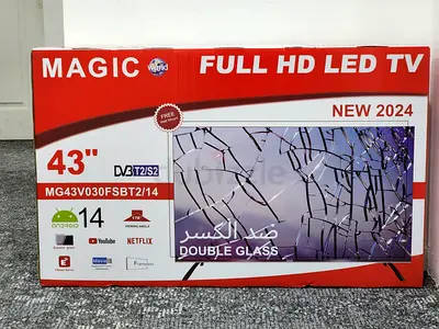 Brand New 43 Magic Full HD LED TV - 2024 Model