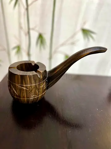KULTURA Wooden Pipe Ashtray Home Décor