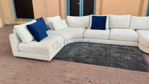 Selling in excellent Condition Chattels and More Olta U Shape Sofa Beige