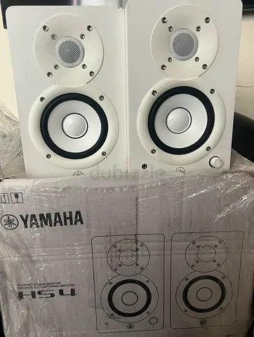 Yamaha HS4 Studio Monitors (white edition) for sale!