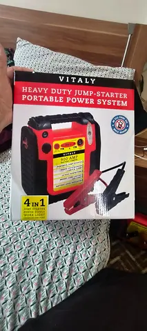 Heavy duty jump starter portable power system