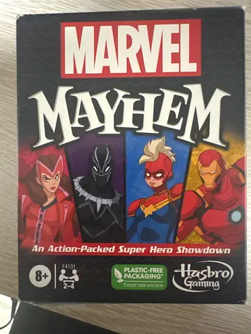 Marvel Mayhem Board Game (UNUSED) - Card Game / Board Game