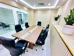 OFFICE FOR FREEZONE COMPANY|SPACIOUS &amp; FULLY FURNISHED OFFICE FOR RENT