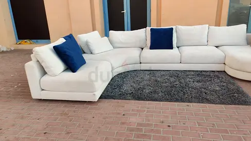 Selling in excellent Condition Chattels and More Olta U Shape Sofa Beige