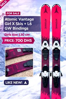 Classifieds: Atomic Vantage Girl X Skis + L6 GW Bindings – AMAZING