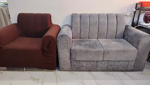 Stylish and Comfortable Sofa Set with cover