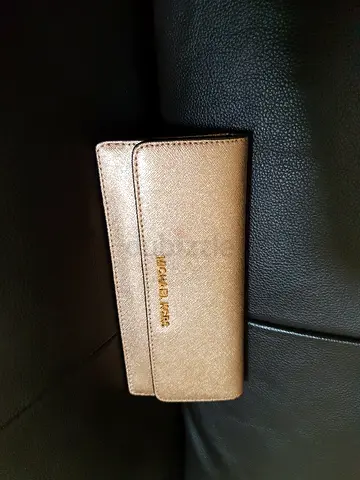 Michael Kors Gold Wallet for Sale