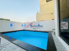 Luxury 5 Bedrooms Majlis Hall &amp; Swimming Pool New Villa For Sale in Al Helio 2 Ajman