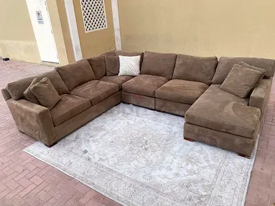 Cratebarrel corner Sofa