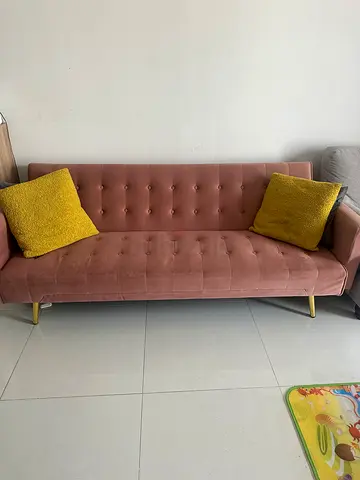 Stylish Chic Pink Sofa for sale