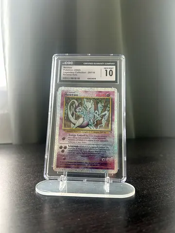 2002 Mewtwo Reverse Holo – Legendary Collection (CGC 10)