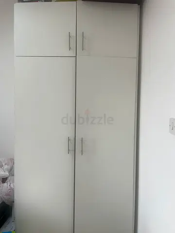 Modern White Wardrobe with Ample Storage