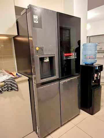 Brand new LG Fridge latest model with instaview delivery with one year warranty