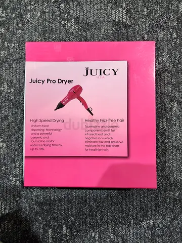 Juicy Pro Hair Dryer - High Speed Drying, Frizz-Free Finish