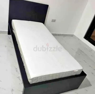 IKEA malam single size - bed (90 × 200 cm) with an IKEA mattress