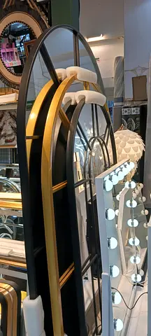 Stylish Arc-Shaped Wall Mirror