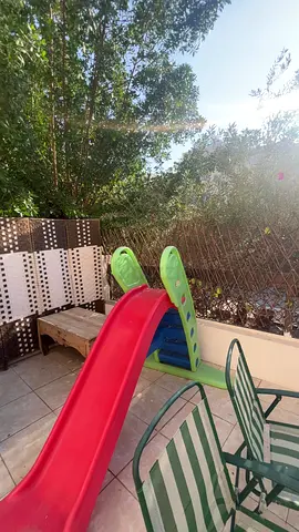 Colorful Kids Slide for Outdoor Fun