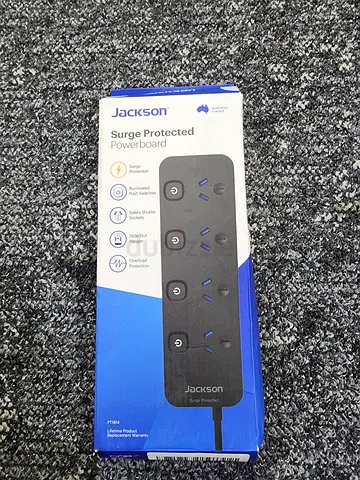 Jackson Surge Protected Powerboard for Your Safety
