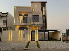 Modern villas in Ajman ready for immediate move-in, elegant design, spacious areas, prime location n