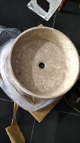 Luxury Natural Marble Wash Basin – Above Counter (Brand New)