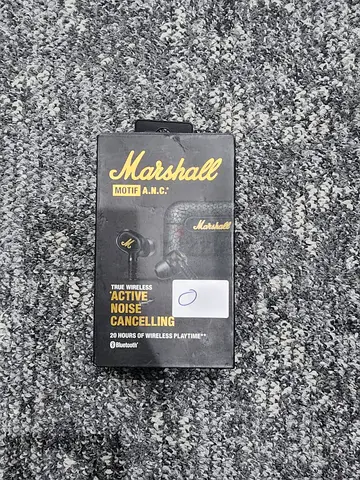Marshall Motif A.N.C Bluetooth Earbuds - Active Noise Cancelling